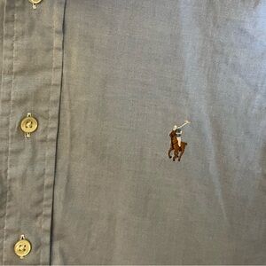 Ralph Lauren Men's Light Blue Dress Shirt